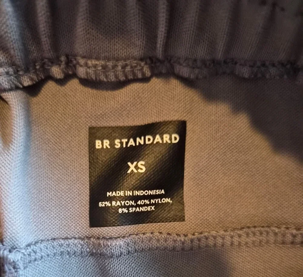 Banana Republic BR Standard Stretch Knit Shorts Mens XS Grey 690880-02